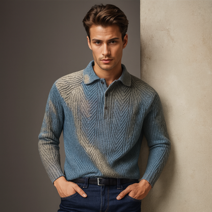 Thickened Warm Lapel Base Sweater