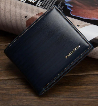 Men's PU Wallet - Business Casual Style