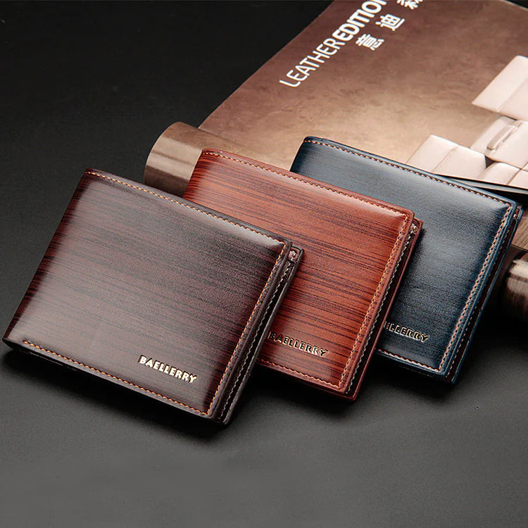 Men's PU Wallet - Business Casual Style