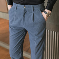 Elegant Corduroy Trousers for Autumn/Winter 2023