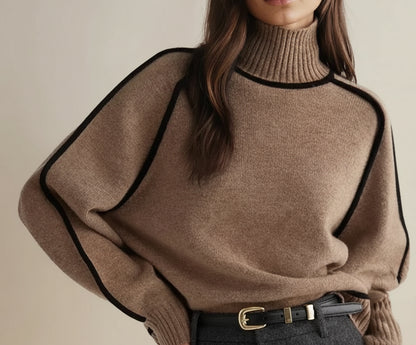 Half Turtleneck Knit Sweater
